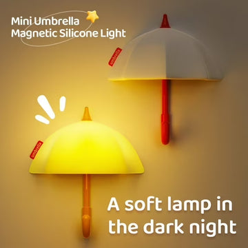 Mini Umbrella Magnetic Silicone Light