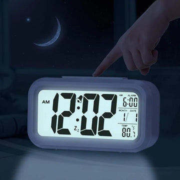 Digital LCD Alarm Clock