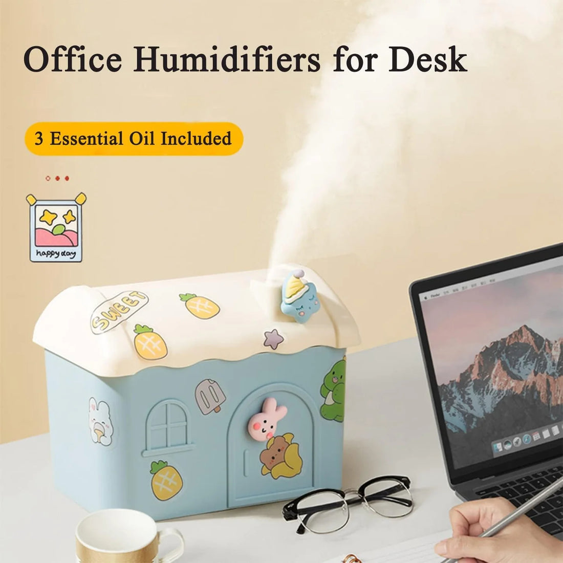 DIY House-Shaped USB Humidifier