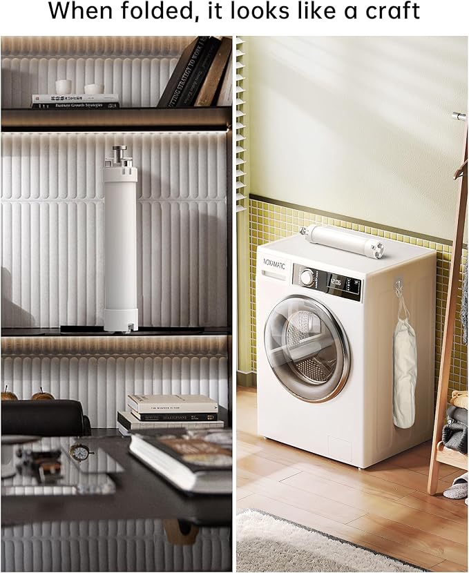 Foldable Standing Clothes Drying Rack ©