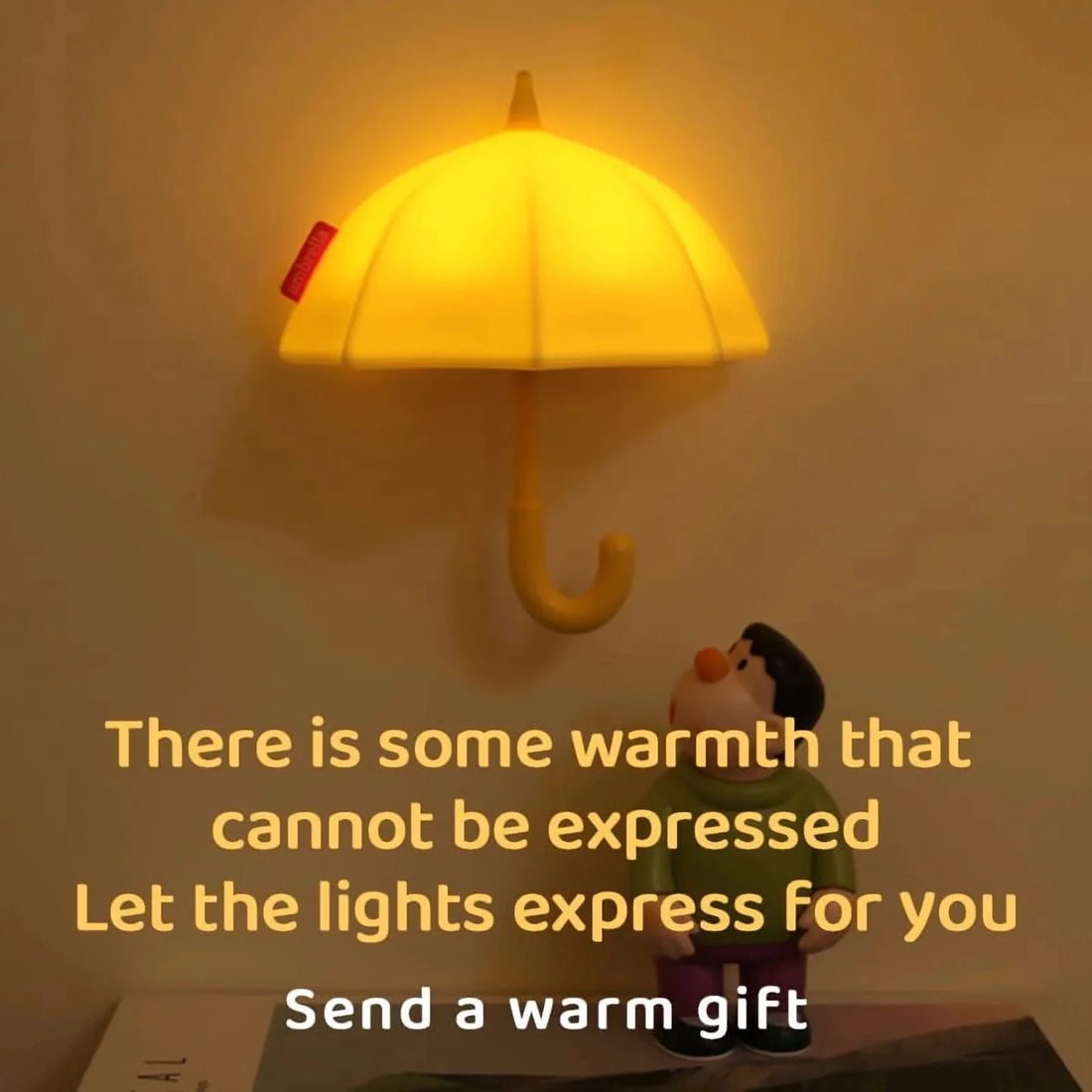 Mini Umbrella Magnetic Silicone Light